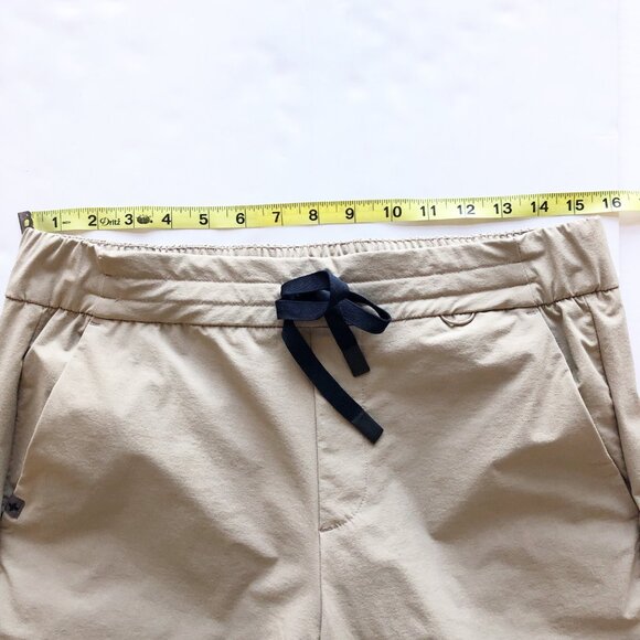 Figs Tan Skinny Pants High-Waisted Tapered - Picture 7 of 9